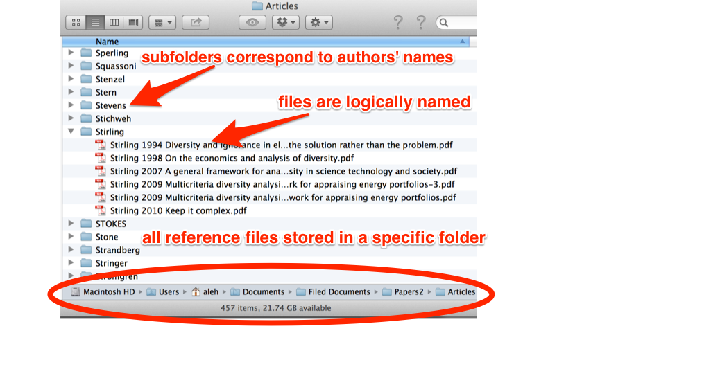 difficulty highlighting a pdf in endnote 8 for mac
